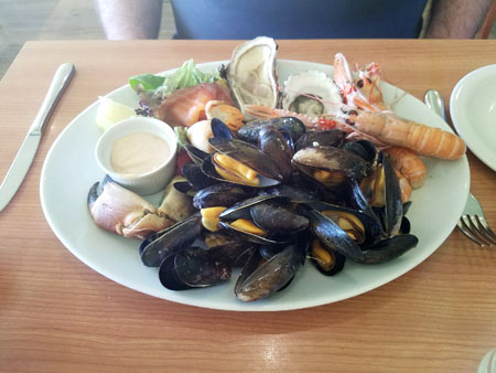 seafood, Oban, Scotland